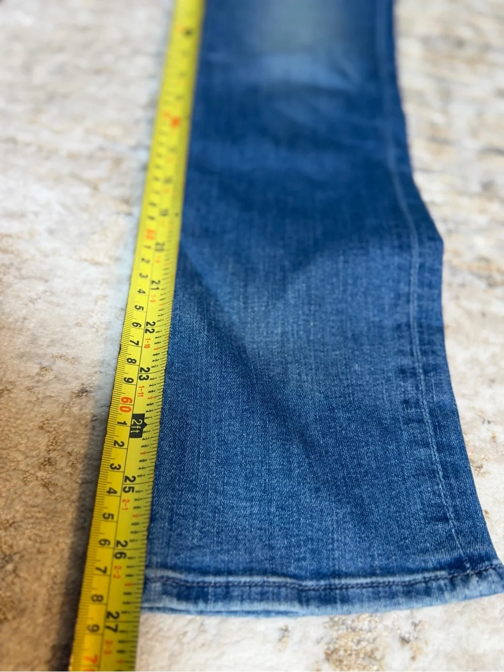 Mother Women's Mid Rise Dazzler Ankle Jeans Blue Stretch 5-Pocket Solid Size 26